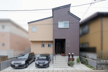 松戸市 49坪 3LDK+ロフト/2LDK+WIC 生活スタイルを考えた二世帯住宅　