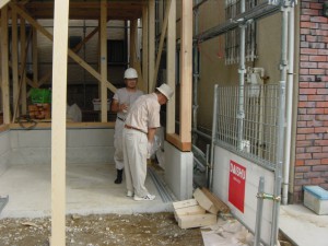 祝O様邸上棟　お・も・て・な・し