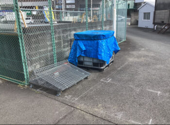 物置設置の工事①