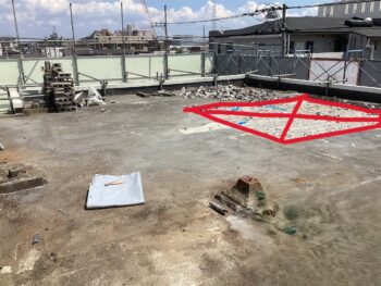 解体工事③　躯体解体