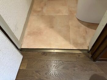 江戸川区　Y様邸　廊下フローリング上貼リフォーム工事