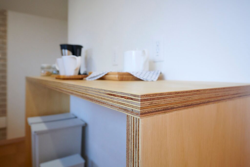 30㎜ラワン合板をそのまま現した造作収納・注文住宅ならではのこだわり<br />
<br />
