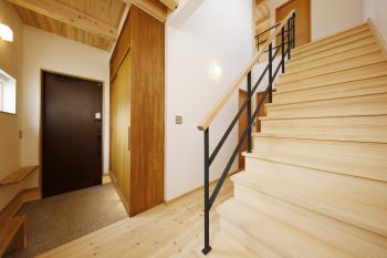 松戸市 43坪 3LDK+WIC+書斎 木と漆喰で創る温かみのある家