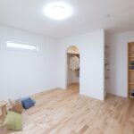 3帖のウォークインクローゼットのある主寝室は他にも楽しい仕掛けが