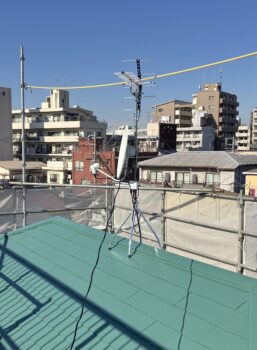 外部改修工事の際はアンテナも確認