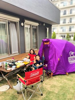 お家キャンプ　＠市川市