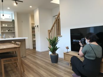 施工事例の撮影