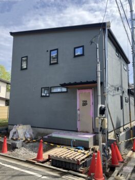 市川市Ｋ様邸足場解体しました