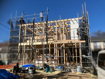 流山市Ｏ様邸が上棟しました！