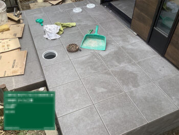 タイル工事について