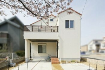 市川市 31坪 4LDK+ロフト 桜を愛でる家