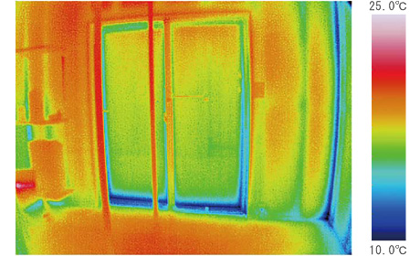 APW330のサーモグラフ