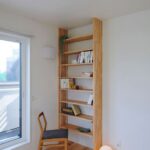 主寝室の造作本棚 自由設計ならではの醍醐味