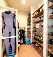 二世帯住宅を快適に暮らすポイント2 玄関にシューズクロークを!