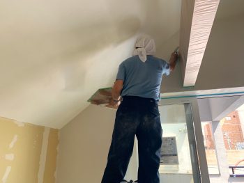 H様邸　完全分離型３階建て二世帯住宅　進捗状況　市川市